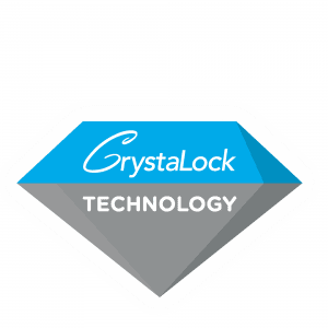 CrystaLock collects fluid and locks it away